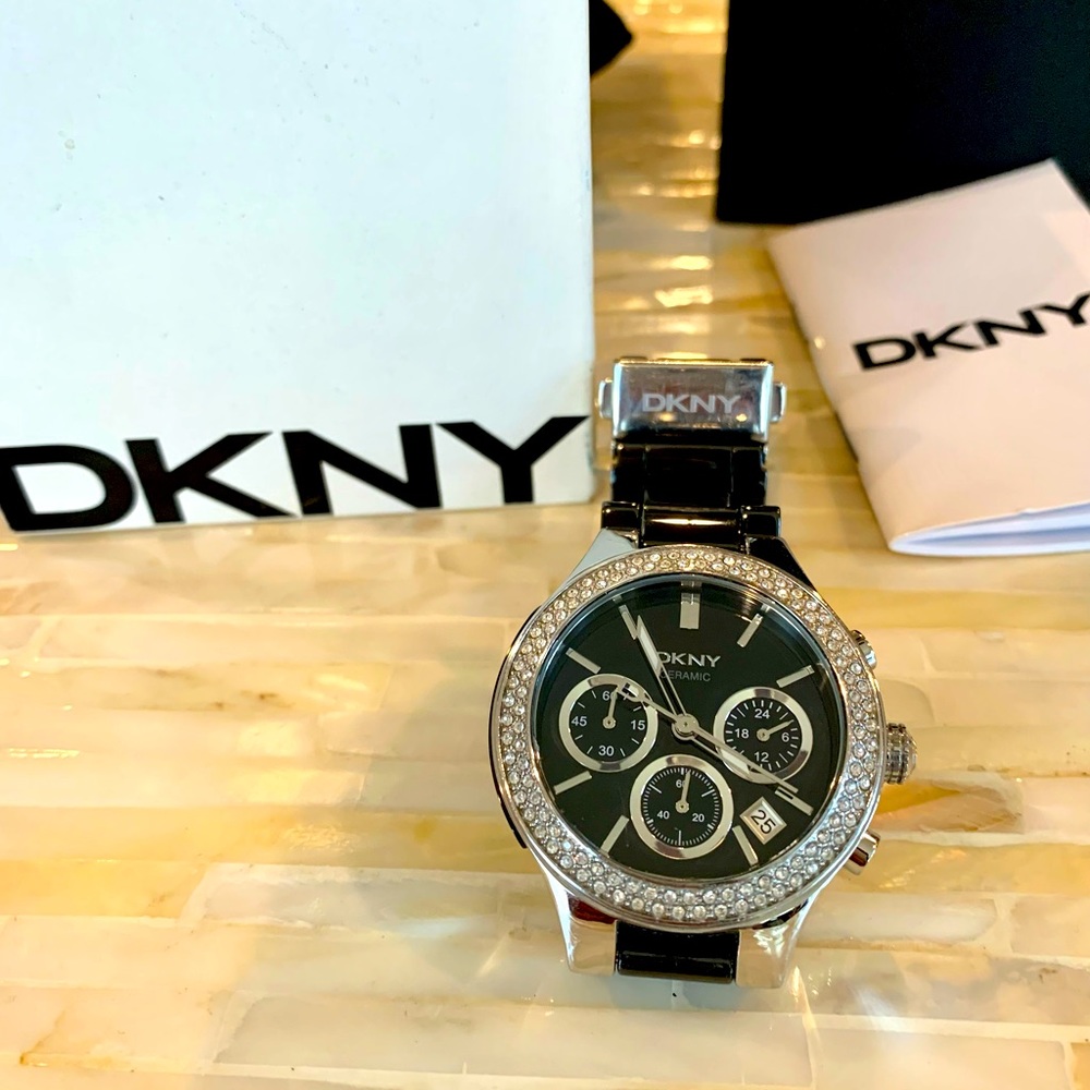 Dkny Ceramic Watch - image 3